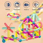 Magnetic Sticks Building Blocks Learning Toy - Image 20