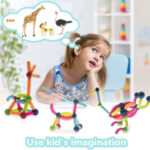 Magnetic Sticks Building Blocks Learning Toy - Image 24