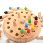 Kidozon Wooden Memory Match Stick Chess - Image 2