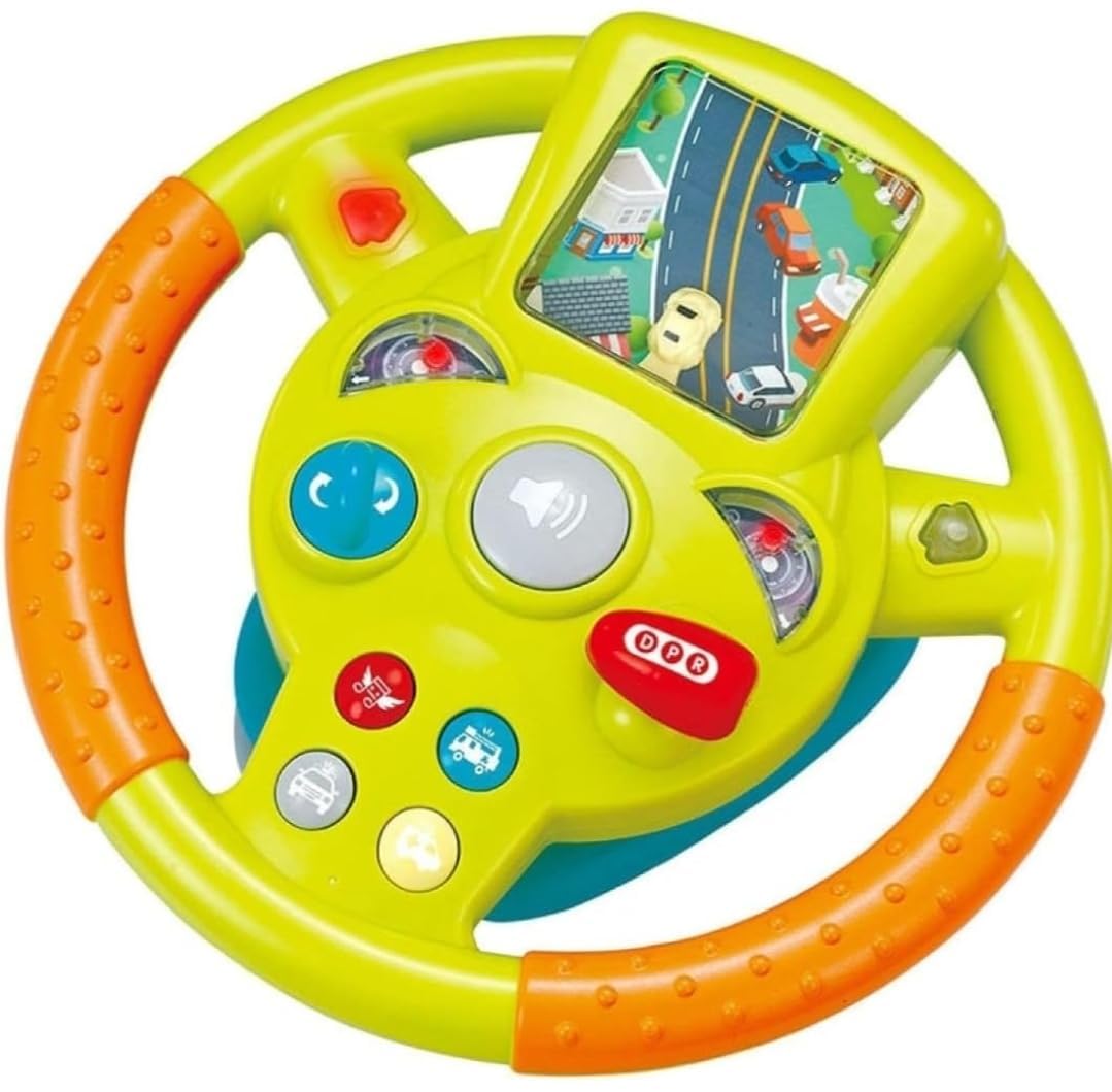 61NeU2PJEWL._SL1079.jpg Kidozon Steering Wheel Toy - Image 1
